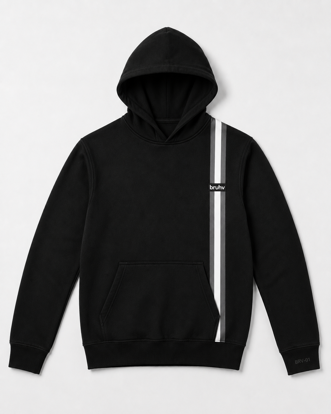 BRUHV Midnight Stripe Hoodie