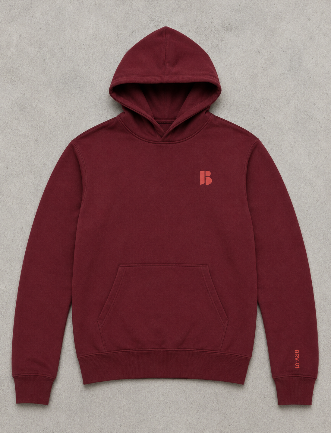 BRUHV Crimson BRV-01 Hoodie