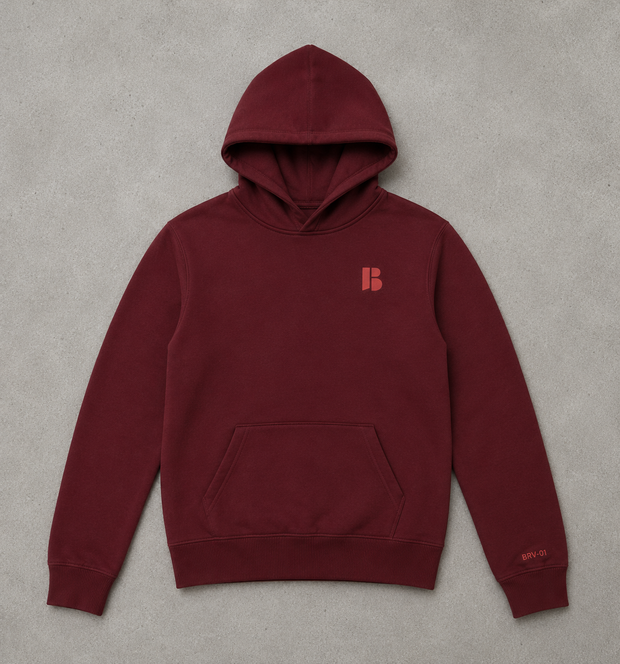 BRUHV Crimson Future Hoodie