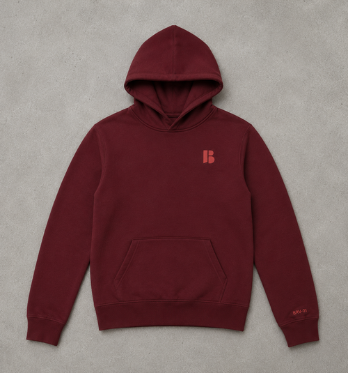 BRUHV Crimson Future Hoodie