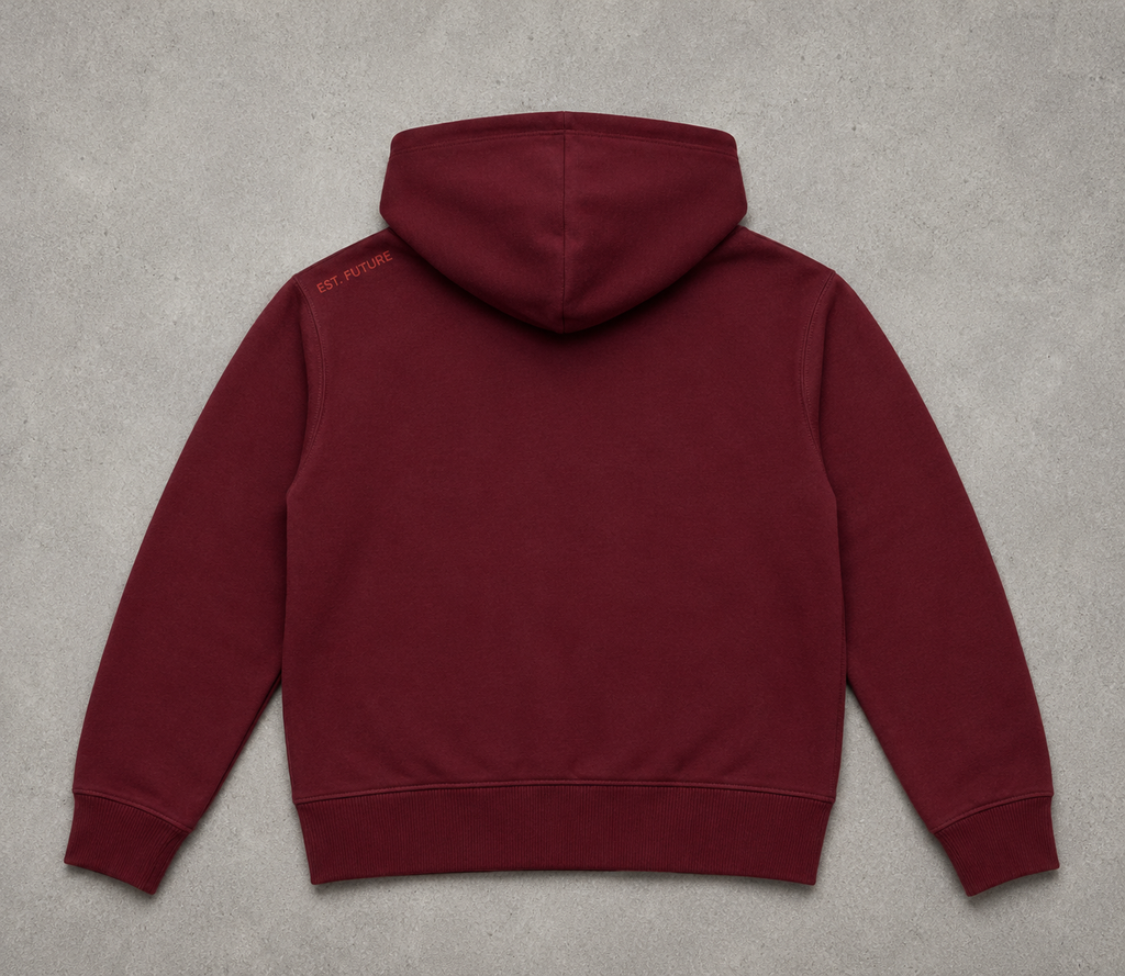 BRUHV Crimson Future Hoodie