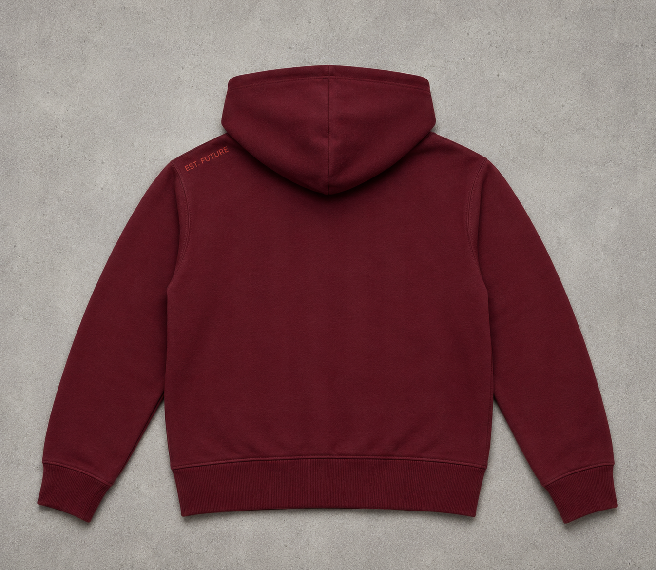 BRUHV Crimson Future Hoodie