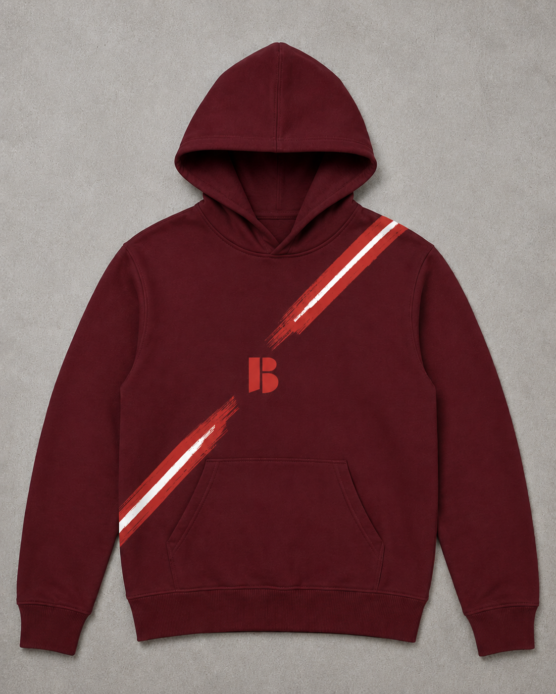 BRUHV Crimson Bolt Hoodie