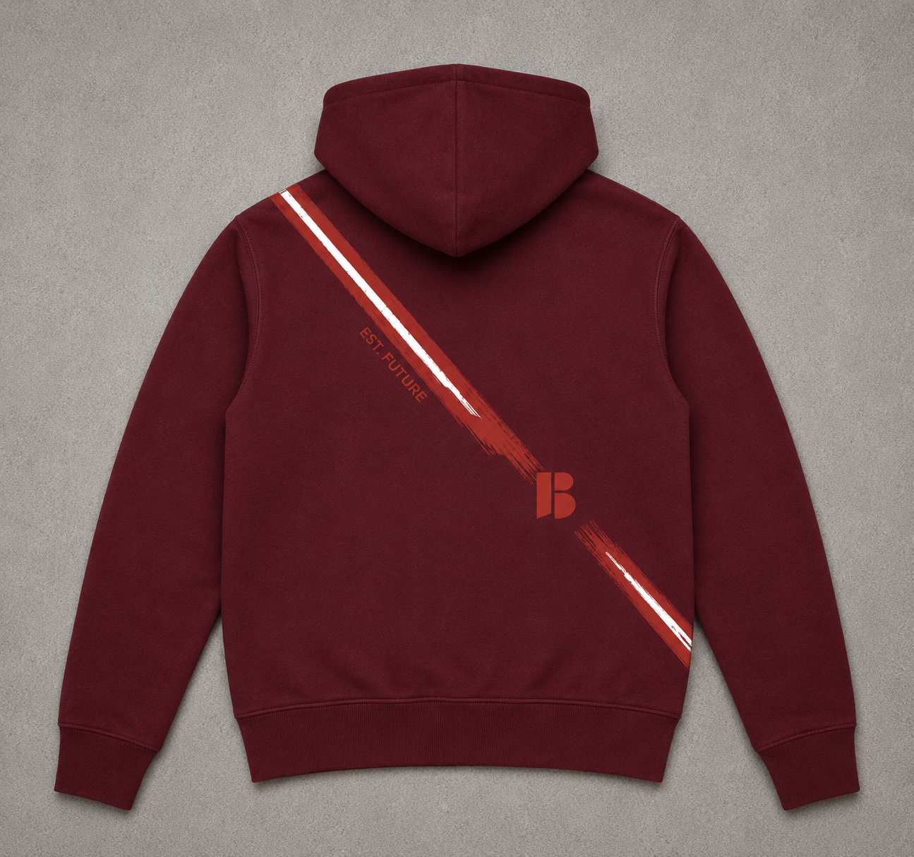 BRUHV Crimson Bolt Hoodie