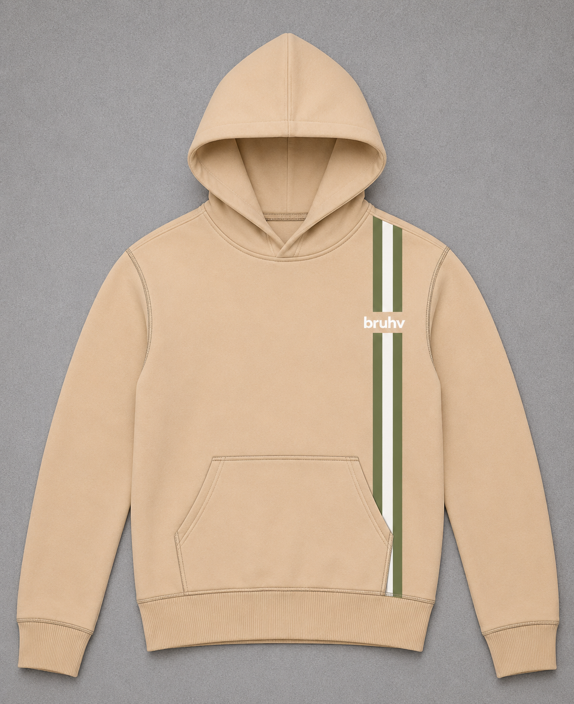 BRUHV Sand Stripe Hoodie