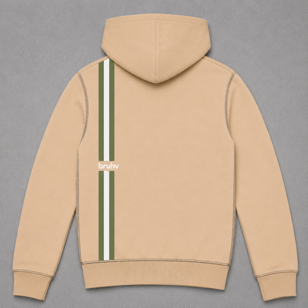 BRUHV Sand Stripe Hoodie