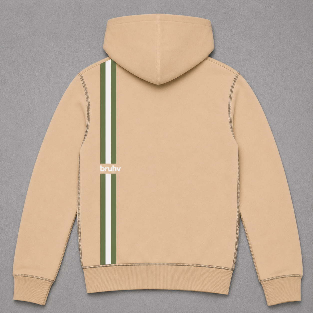 BRUHV Sand Stripe Hoodie