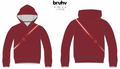 BRUHV Crimson Bolt Hoodie