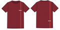 BRUHV Crimson Stripe Tee
