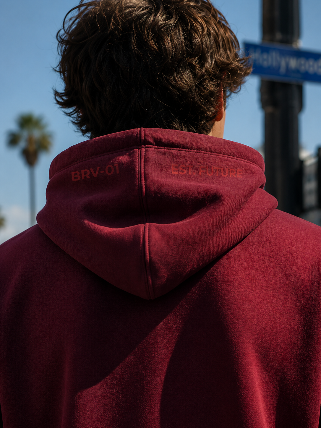 BRUHV Crimson BRV-01 Hoodie