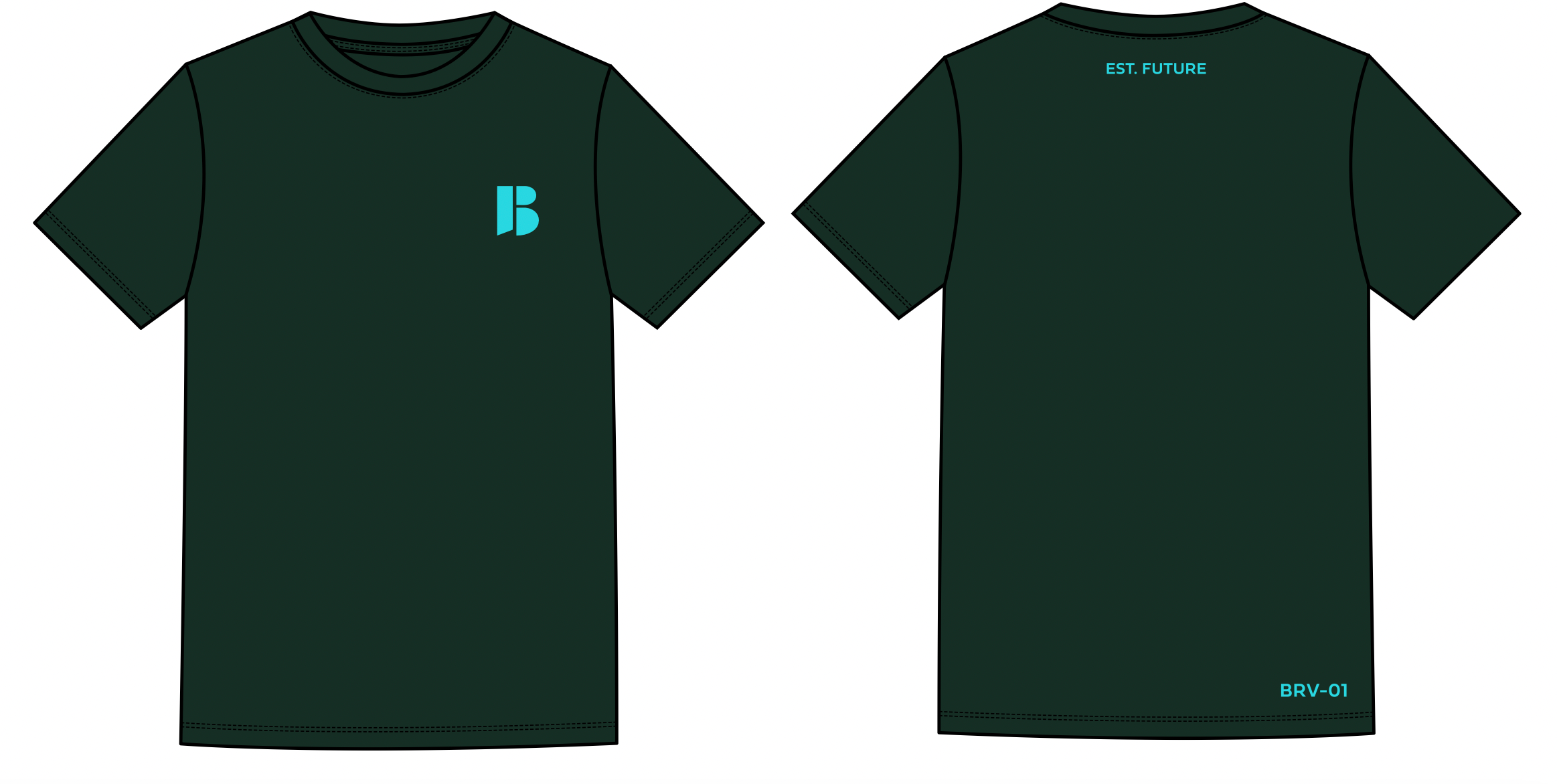 BRUHV Forest BRV-01 Tee