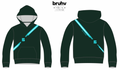 BRUHV Forest Bolt Hoodie