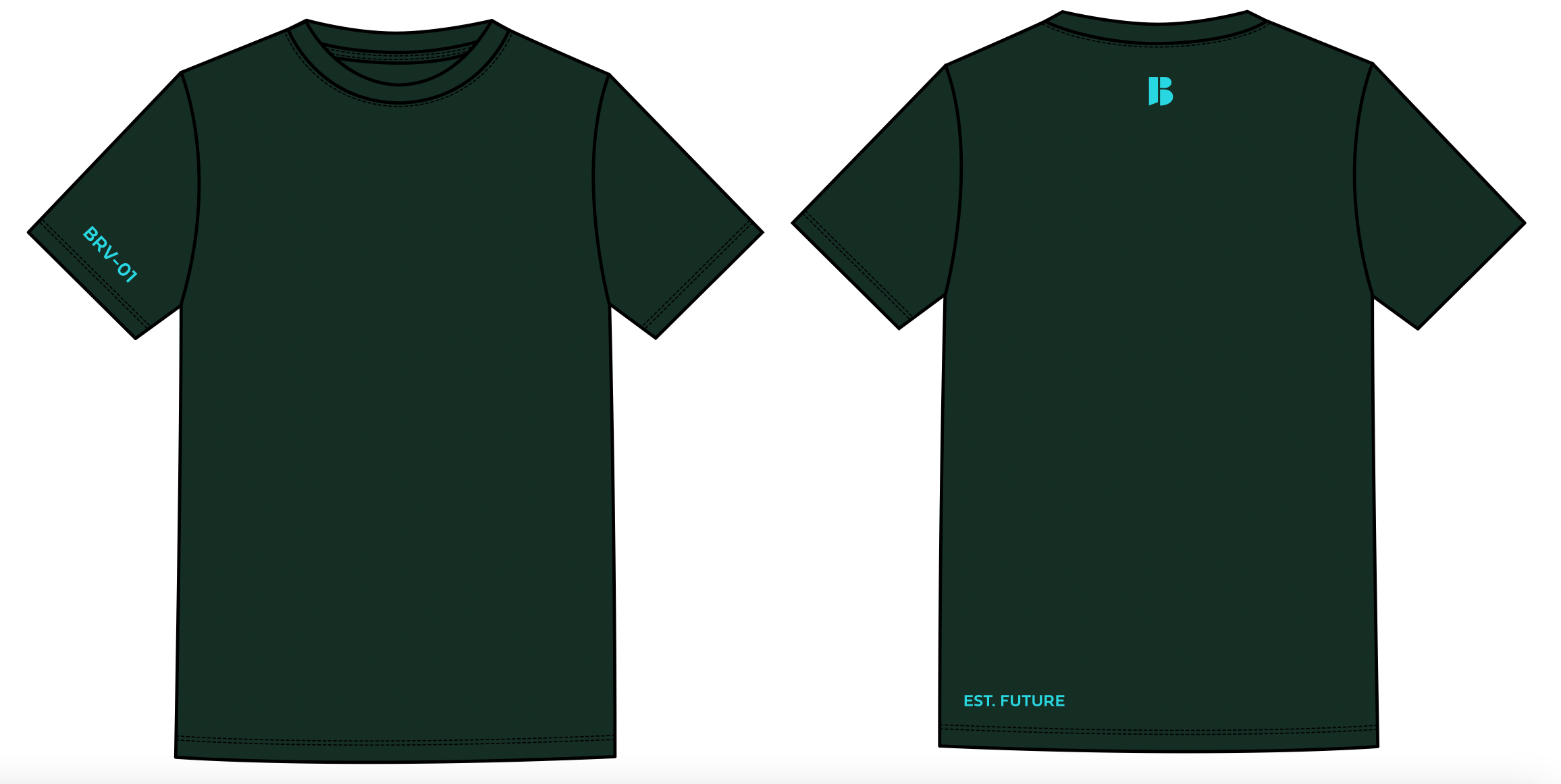 BRUHV Forest BRV-01 Sleeve Tee