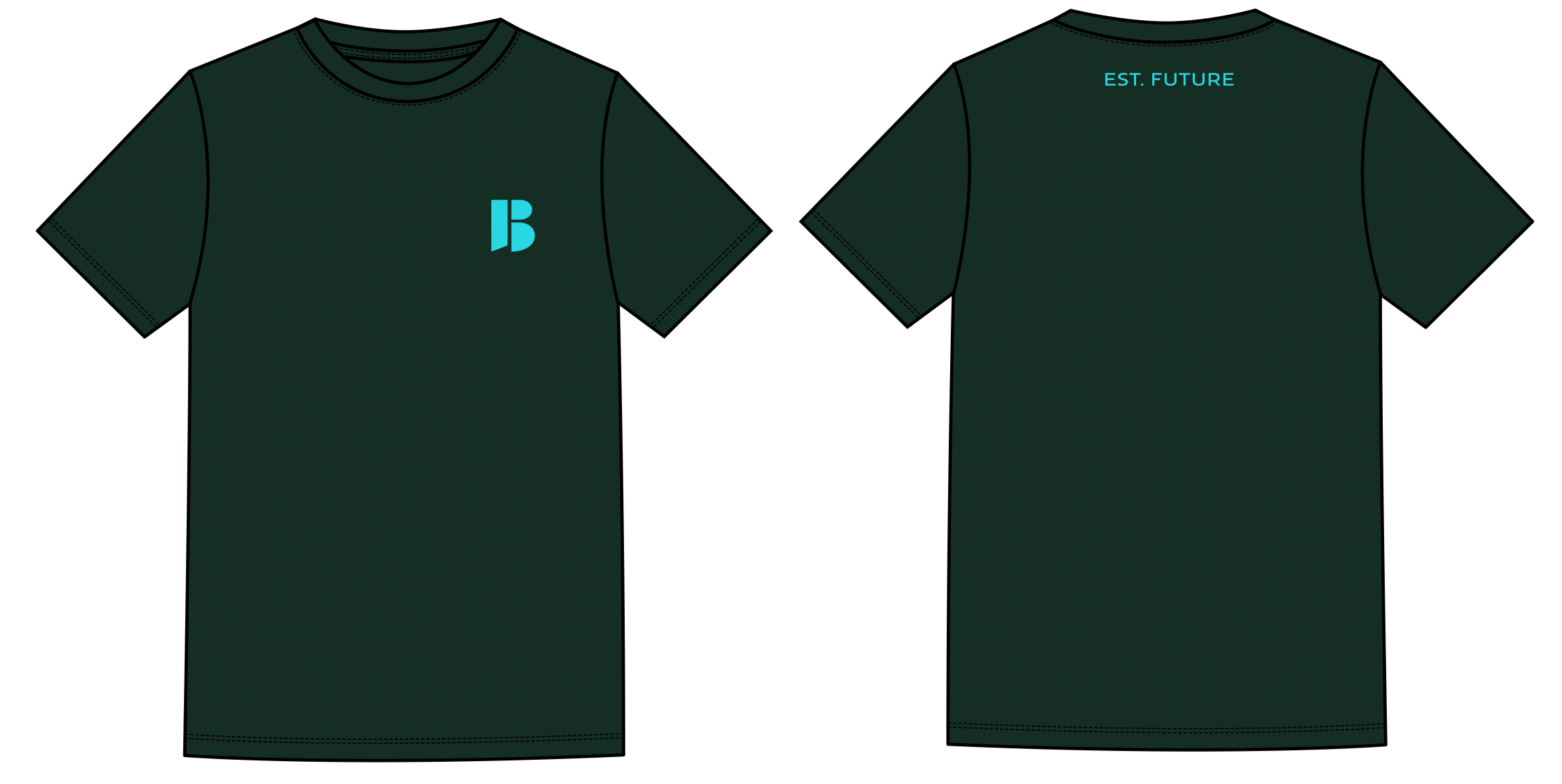 BRUHV Forest Future Tee
