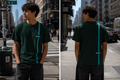 BRUHV Forest Stripe Tee