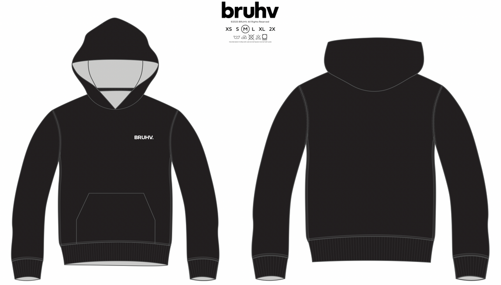 BRUHV Midnight Core - California Founders - Hoodie