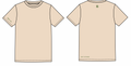 BRUHV Sand BRV-01 Sleeve Tee