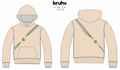 BRUHV Sand Bolt Hoodie