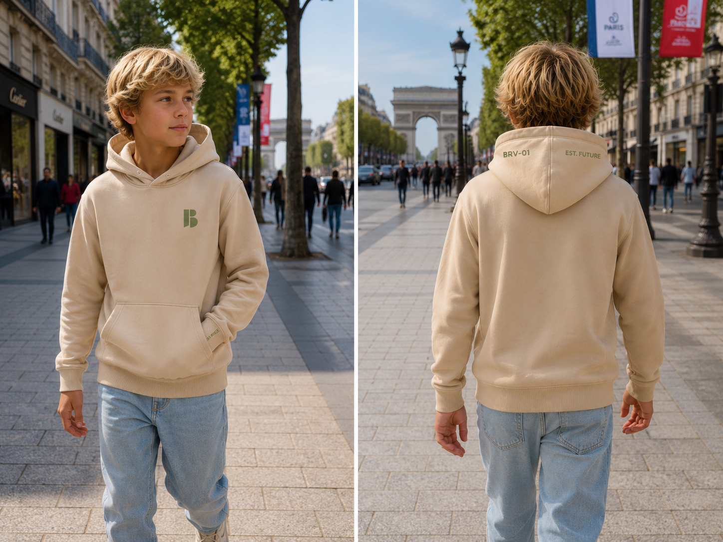 BRUHV Sand BRV-01 Hoodie