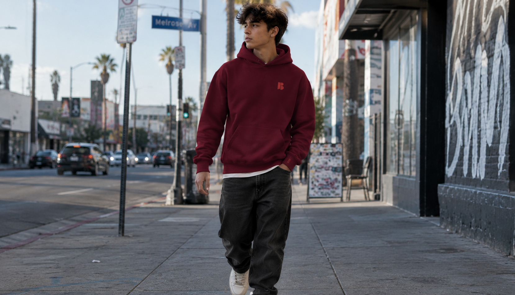BRUHV Crimson BRV-01 Hoodie