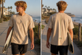 BRUHV Sand Backline Tee